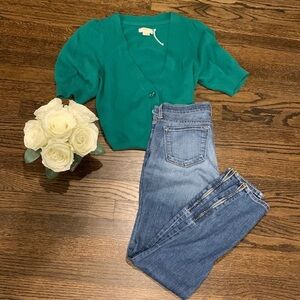 J Brand jeans with ankle zipper bliss size 27